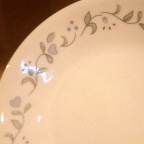 VTG-  Corelle Vitrelle Country Cottage Bread Plate Bundle-8- 6.75" Plates - Picture 2 of 9